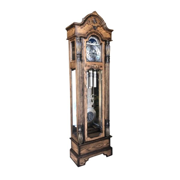 amish made grandfather clock grf09