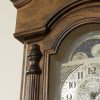 amish wall clock face detail 2