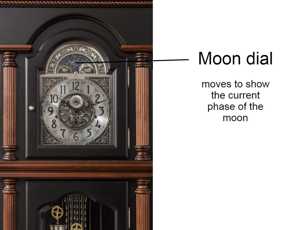 moon dial grandfather clock buying guide