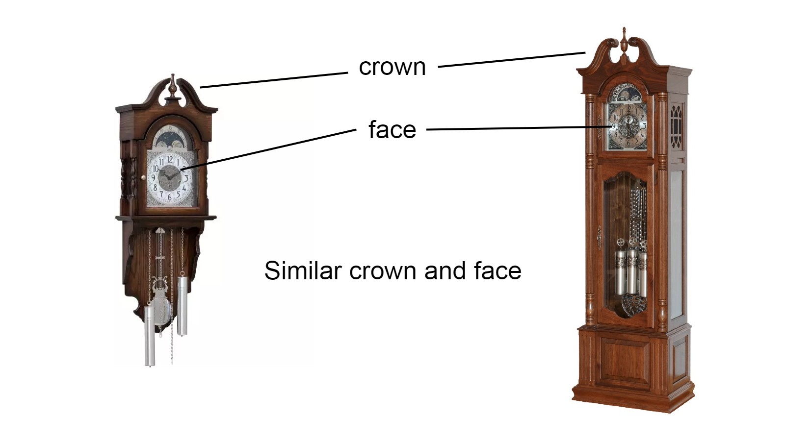 Grandmother Clocks Vs. Grandfather Clocks 4 Differences