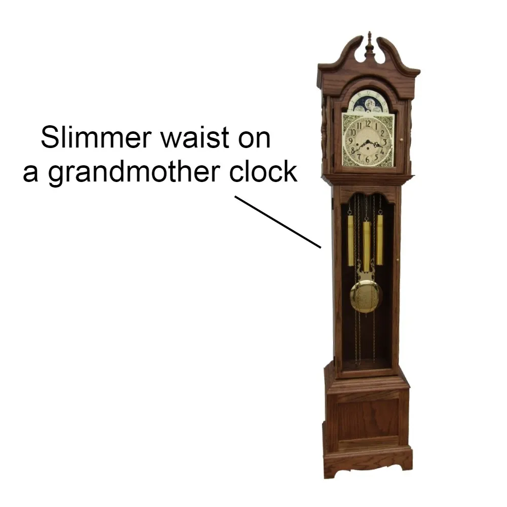 Grandmother Clocks Vs. Grandfather Clocks 4 Differences