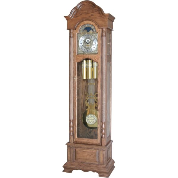 amish made grandfather clock custom