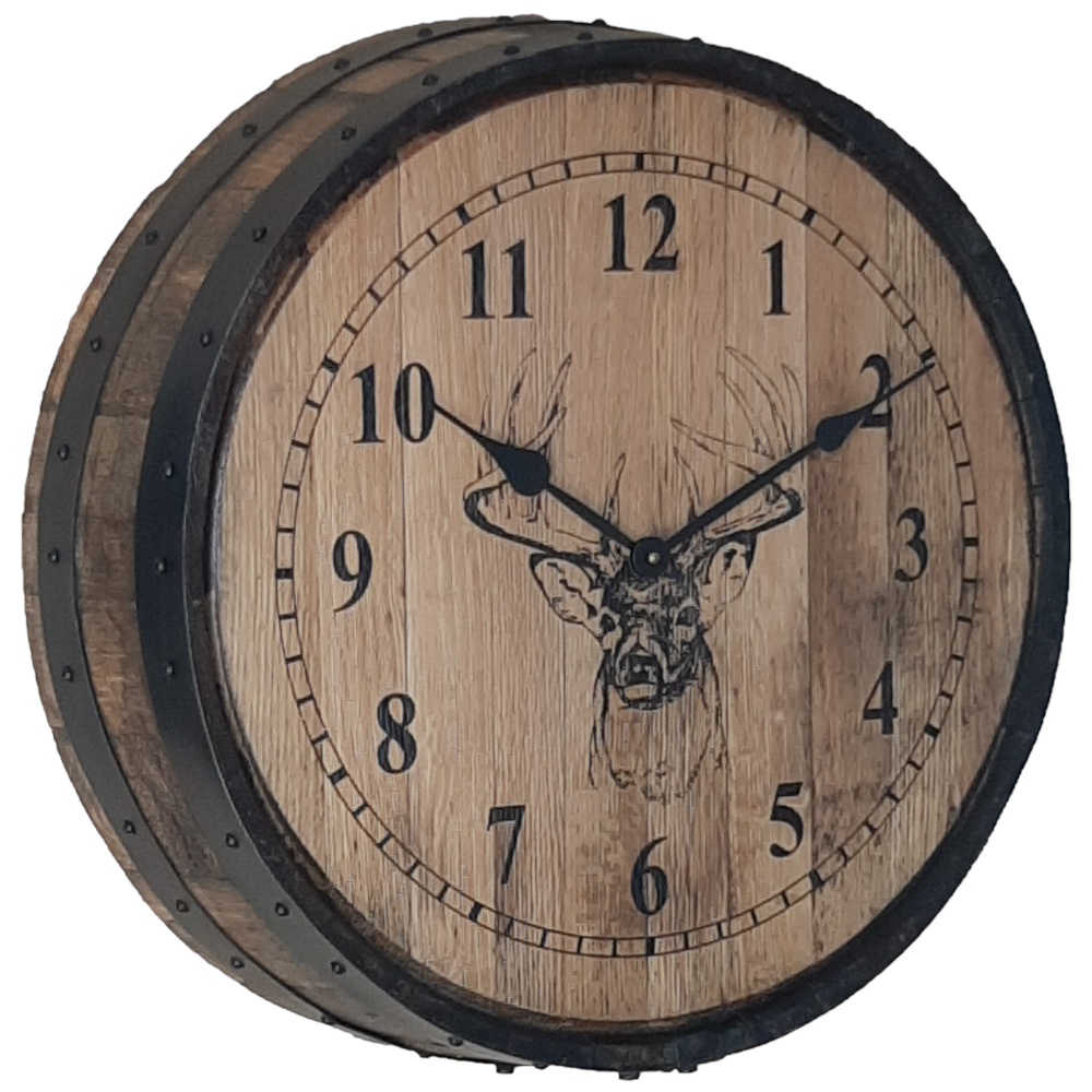 PW-611 Amish Wooden Wall Clock | Old Time Chimes