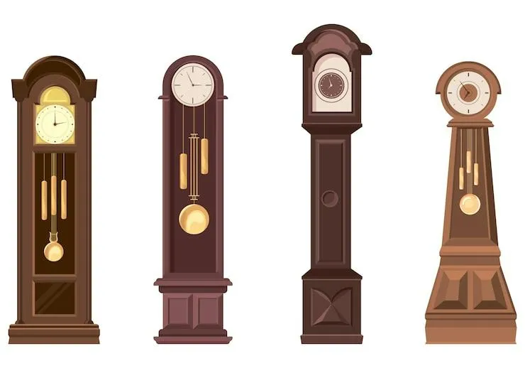 how to set the time on a grandfather clock