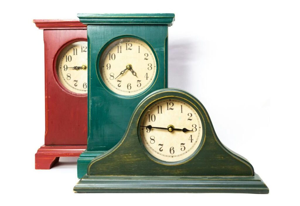 large mantel clocks