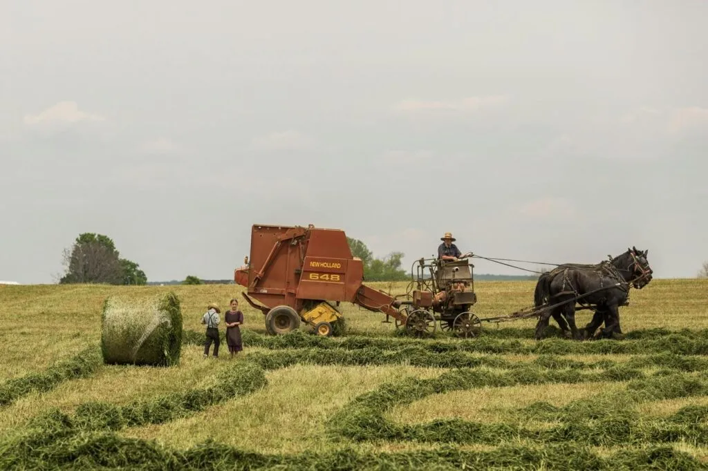 how do amish tell time