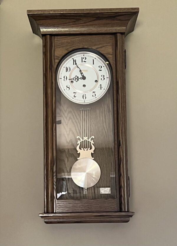 amish made wall clock in ohio