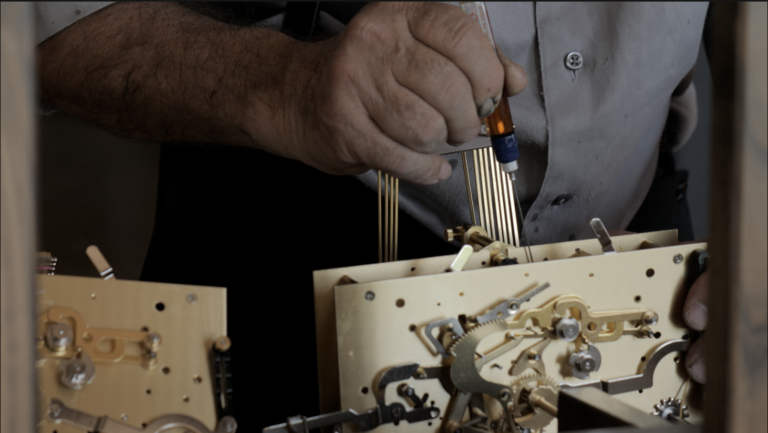 how to adjust a grandfather clock