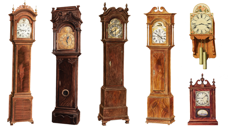 discontinued grandfather clocks