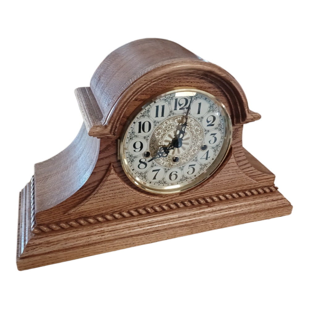 oak mantel clocks