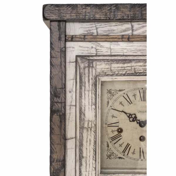 PW-405 Amish wall clock detail
